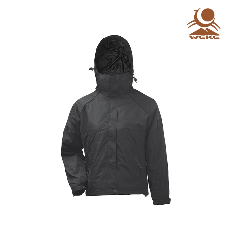 Chaqueta técnica con gorro Guindo Mujer
